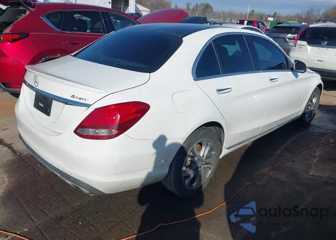 2016 Mercedes-Benz C 300 4Matic from USA, damaged, VIN 55SWF4KB3GU164576